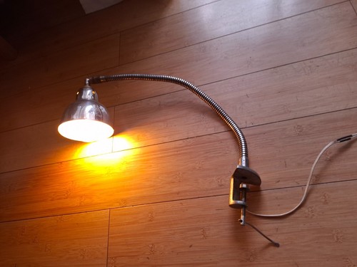 Lampe atelier chrome annees - d'atelier,