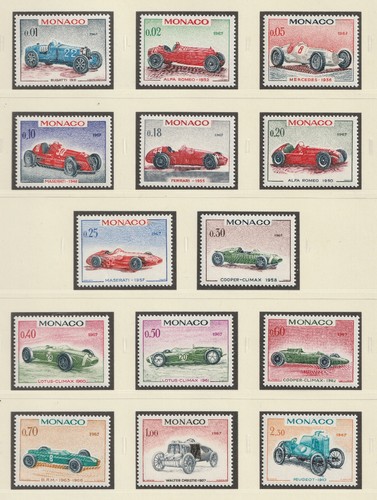 Monaco 1967 formules - formules,