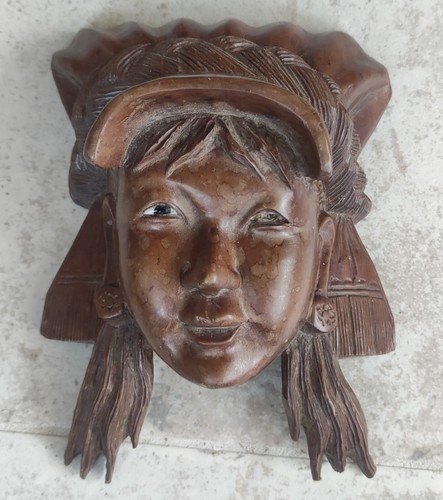 Ancien masque chinois - ancien,