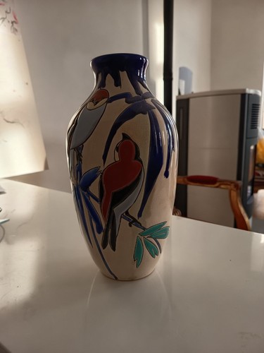 Vase art déco keramis charles - vase,