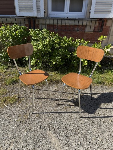 Paire chaises vintage - paire,