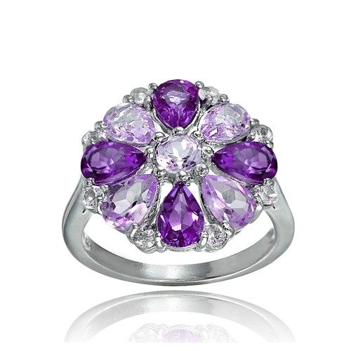 Argent sterling améthyste - argent,