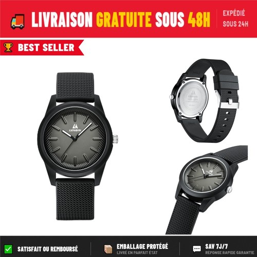 Montre quartz analogique - à,