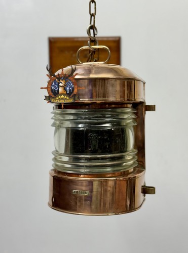 Lampe navire cuivre du - lampe, en
