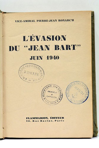 Ronarc évasion du - du, jean