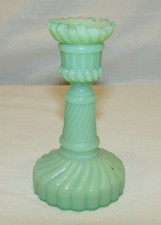 Petit bougeoir vert cristal - petit,