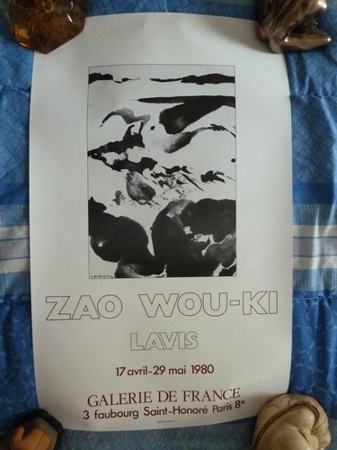 Affiche ancienne exposition - affiche,