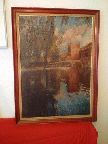 Grand tableau orientaliste