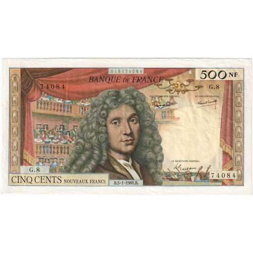 France 500 nouveaux - 500, francs