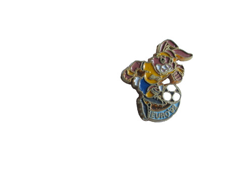 Pin mascotte lapin foot - mascotte,