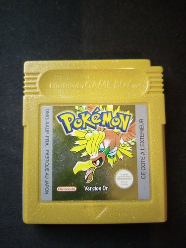 Pokémon version jeux - pokémon, or