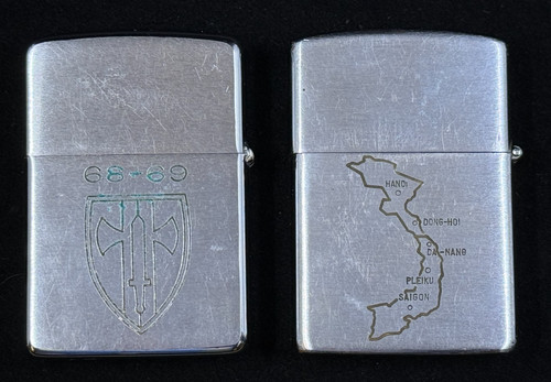 1967 vietnam army zippo - vietnam, &