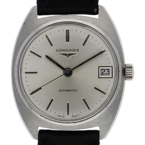 Longines automatic date silver - automatic,