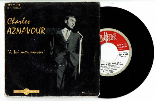 Charles aznavour vinyle 45t - charles,