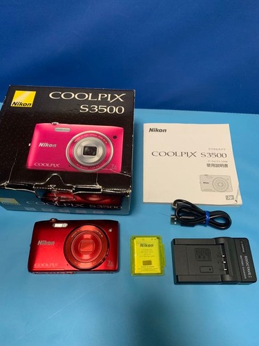 Nikon coolpix s3500 rouge - coolpix,
