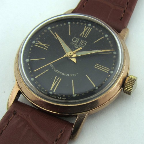 Vintage gub glashütte watch - gub,