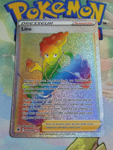 Carte pokemon lino 203 - carte,