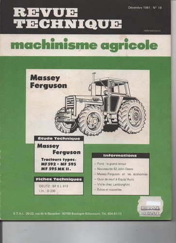Massey ferguson mf592 mf595 - massey,