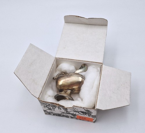 Salière ancienne métal - salière,