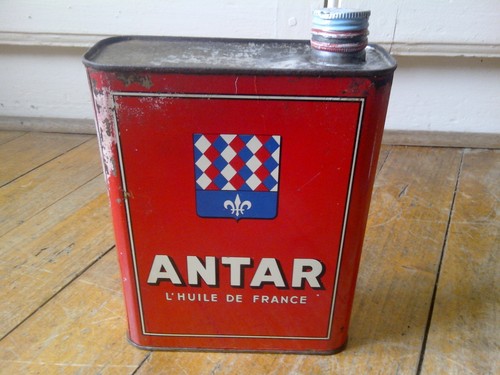 Bidon ancien huile antar - bidon,