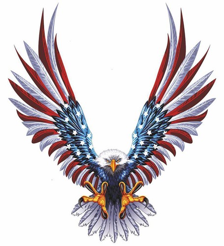Aigle usa autocollant sticker - autocollant,