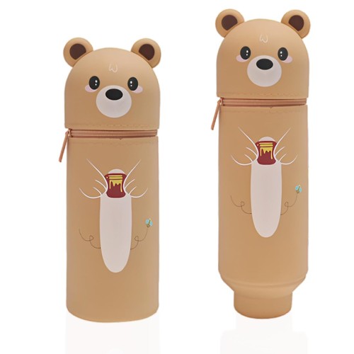 Trousse en silicone - 2-en-1,