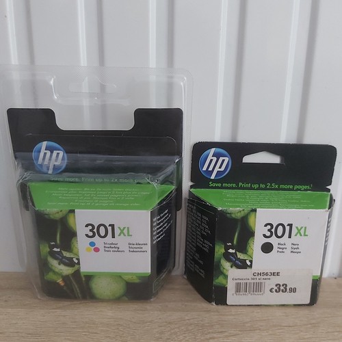 Deux cartouches encre 301 - cartouches, hp