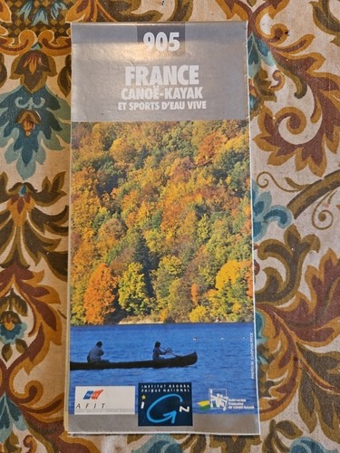 Carte france canoë kayak - carte,