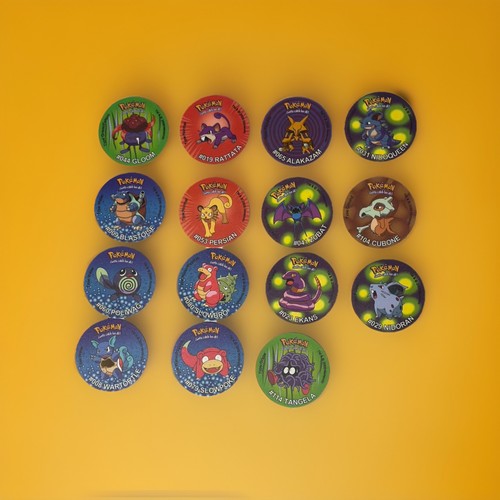Lot pog pokémon tazo - lot,