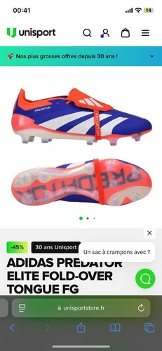 Adidas predator neuf jamais - predator,