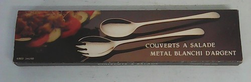 Couverts salade métal - couverts,