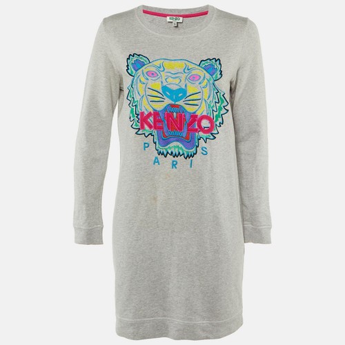 Mini robe sweat shirt coton - mini, en