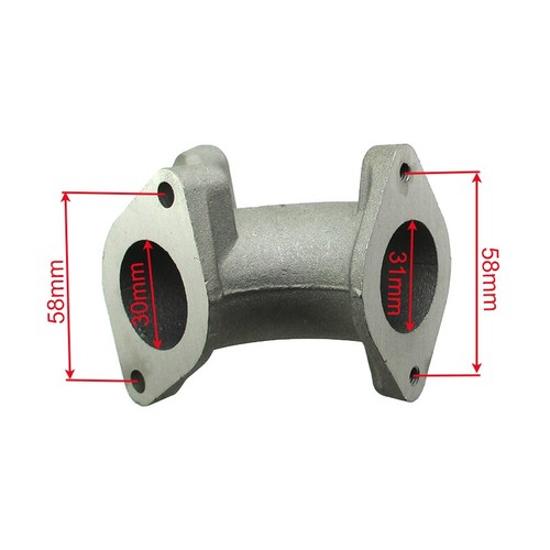 Intake adapter boot - intake, rubber