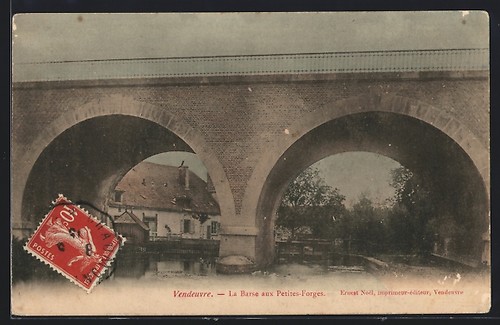 Cpa vendeuvre barse aux - la,