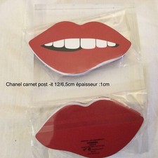 Chanel carnet post rouge - chanel,