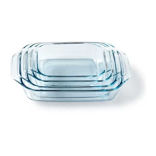 Lot plats four pyrex - de,