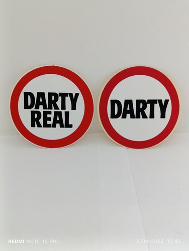 Autocollant stickers darty - stickers,