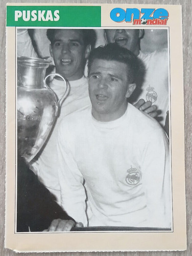 Fiche onze mondial card ferenc - onze,