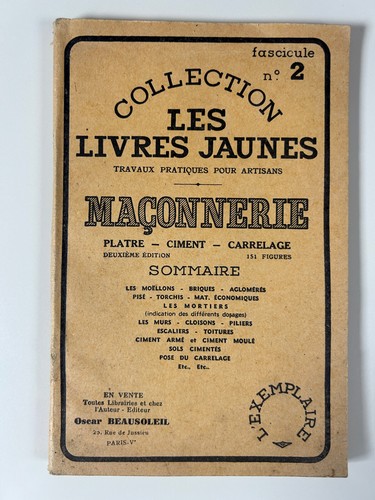 Collection les livres jaunes - collection,