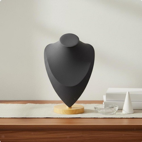 Buste bijoux avec socle en - avec,