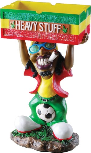 Rasta jamaican man holding - rasta,