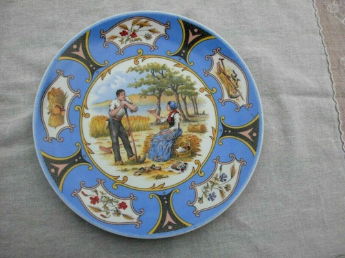 Belle assiette porcelaine - belle,
