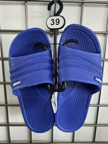Paire claquettes bleues - de,
