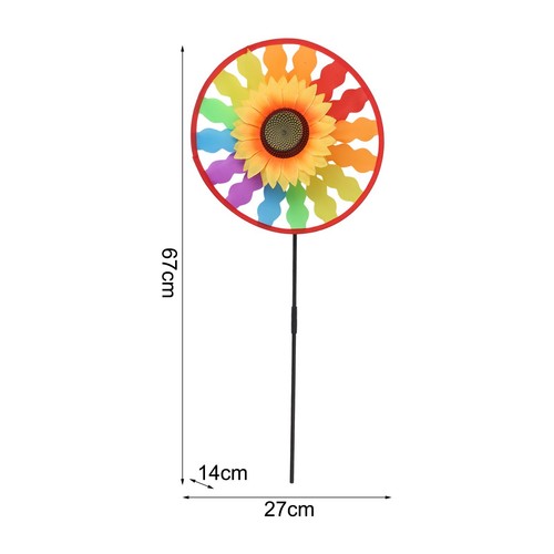 Roue épingle tournesol - roue, d'épingle