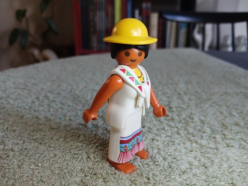 Western playmobil femme - western,
