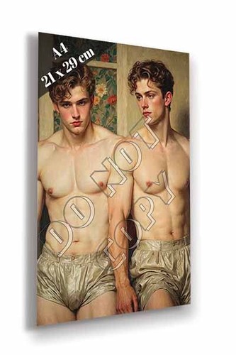 Jeunes hommes torse - , nu