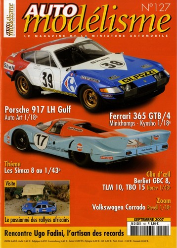 Auto modelisme 127 2007 - auto, 09/2007
