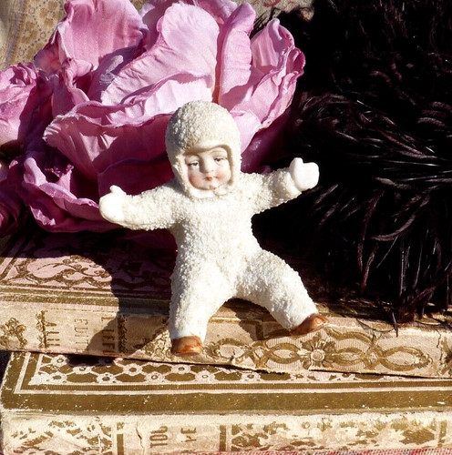 Ancienne figurine poupée - ancienne,