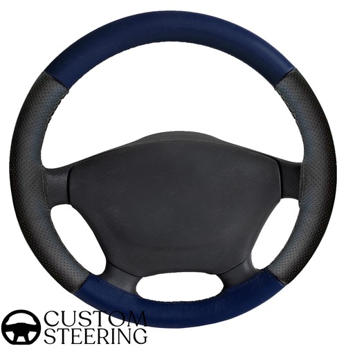 Housse volant cuir perforé - cuir,