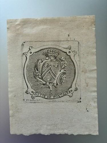 Libris cottin fontaine - ex-libris, de